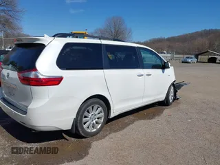 2017 Toyota Sienna XLE with VIN 5TDDZ3DC8HS176753, listed as a IAAI auction lot 41790405 with 81,450 mi miles and . Bid and sale history available at DreamBid. Image 4.