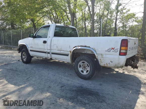 2002 Chevrolet Silverado 1500 LS with VIN 1GCEK14V32Z282564, listed as a Copart auction lot 56330345 with 125,834 mi miles and Clean Title. Bid and sale history available at DreamBid. Image 2.