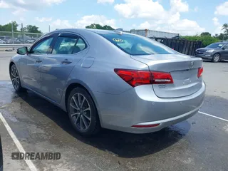 2015 Acura TLX Advance with VIN 19UUB3F77FA002804, listed as a IAAI auction lot 42310492 with 153,380 mi miles and . Bid and sale history available at DreamBid. Image 3.