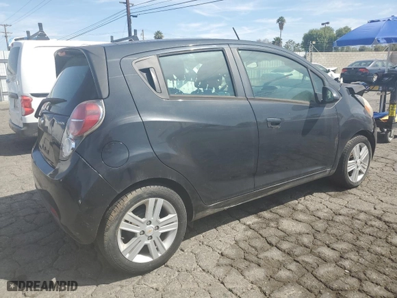 2015 Chevrolet Spark LS with VIN KL8CB6S9XFC800956, listed as a Copart auction lot 54062355 with 73,296 mi miles and Salvage Title. Bid and sale history available at carsss.com. Image 3.