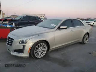 2015 Cadillac CTS Luxury RWD with VIN 1G6AR5SX6F0105204, listed as a Copart auction lot 42101575 with 45,692 mi miles and Clean Title. Bid and sale history available at DreamBid. Image 1.