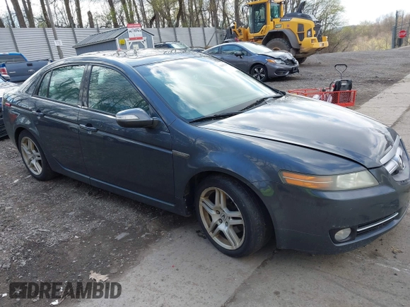 2007 Acura TL with VIN 19UUA66287A023249, listed as a IAAI auction lot 42091228 with 242,269 mi miles. Bid and sale history available at carsss.com. Image 1.