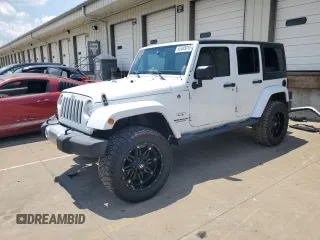 2017 Jeep Wrangler Unlimited Sahara with VIN 1C4BJWEG7HL684621, listed as a Copart auction lot 62403015 with 92,786 mi miles and Salvage title. Bid and sale history available at DreamBid. Image 1.