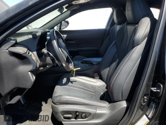 2022 Lexus UX 250h F Sport with VIN JTHE9JBH2N2056763, listed as a Copart auction lot 70052364 with 50,802 mi miles and Salvage Title. Bid and sale history available at DreamBid. Image 7.