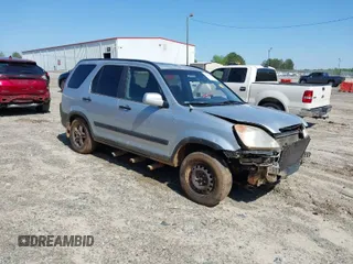 2002 Honda CR-V EX with VIN SHSRD78812U009284, listed as a IAAI auction lot 41981607 with 1 mi miles. Bid and sale history available at carsss.com. Image 1.