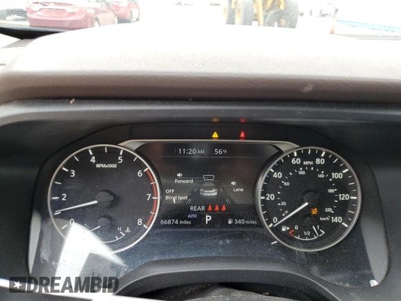 2021 Nissan Rogue SV z VIN JN8AT3BB9MW206307, wystawiony jako Copart lot #57290825 z przebiegiem 66 874 mil mil oraz Szkoda całkowita • Salvage title. Historia ofert i sprzedaży dostępna na DreamBid. Obrazek 9.