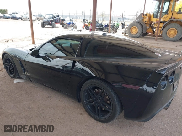 2005 Chevrolet Corvette with VIN 1G1YY24U255101774, listed as a IAAI auction lot 41964756 with 136,116 mi miles. Bid and sale history available at carsss.com. Image 3.