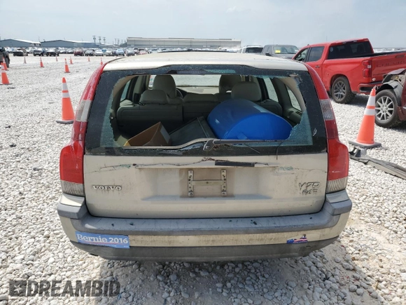 2002 Volvo V70 with VIN YV1SW58DX21183488, listed as a Copart auction lot 53701865 with 114,836 mi miles and Clean Title. Bid and sale history available at DreamBid. Image 6.