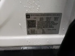 2020 GMC Terrain SLE with VIN 3GKALMEV3LL202544, listed as a Copart auction lot 48913885 with 82,841 mi miles and Salvage Title. Bid and sale history available at carsss.com. Image 12.