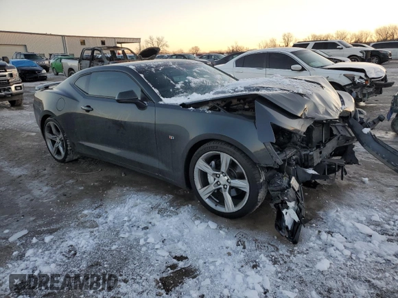 2018 Chevrolet Camaro 2SS with VIN 1G1FH1R72J0176566, listed as a Copart auction lot 87907715 with Not provided miles and Salvage title. Bid and sale history available at DreamBid. Image 4.