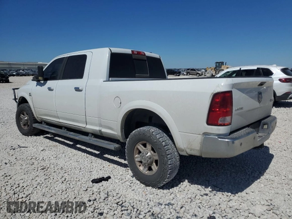2012 Ram 2500 Laramie Limited z VIN 3C6UD5PL2CG283883, wystawiony jako Copart lot #49838375 z przebiegiem 316 449 mil mil oraz Szkoda całkowita • Salvage title. Historia ofert i sprzedaży dostępna na DreamBid. Obrazek 2.