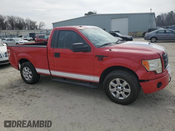 2009 Ford F-150 XL with VIN 1FTRF12W29KA68668, listed as a Copart auction lot 45887555 with 98,852 mi miles and Clean Title. Bid and sale history available at carsss.com. Image 4.
