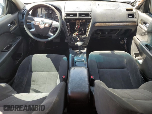 2007 Mercury Milan with VIN 3MEHM07Z27R620031, listed as a Copart auction lot 56409715 with 197,418 mi miles and Salvage title. Bid and sale history available at DreamBid. Image 8.