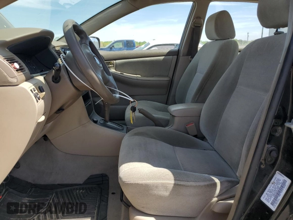 2003 Toyota Corolla CE with VIN 1NXBR32E63Z043999, listed as a Copart auction lot 54372535 with 159,933 mi miles and Salvage Title. Bid and sale history available at DreamBid. Image 7.