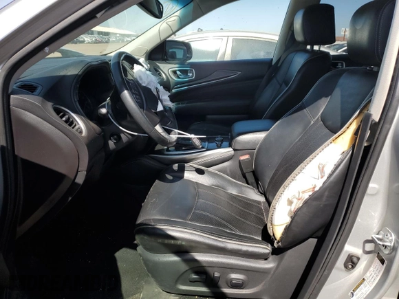 2016 Infiniti QX60 with VIN 5N1AL0MN6GC504879, listed as a Copart auction lot 45817435 with 124,792 mi miles and Salvage Title. Bid and sale history available at carsss.com. Image 7.
