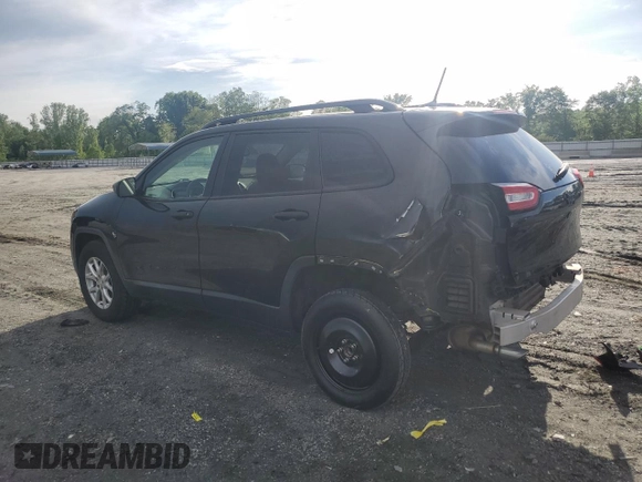 2016 Jeep Cherokee Sport z VIN 1C4PJLAB2GW257018, wystawiony jako Copart lot #55560405 z przebiegiem 97 105 mil mil oraz Szkoda całkowita • Salvage title. Historia ofert i sprzedaży dostępna na DreamBid. Obrazek 2.