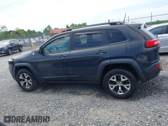 2017 Jeep Cherokee Trailhawk z VIN 1C4PJMBS1HW569093, wystawiony jako IAAI lot #42286940 z przebiegiem 121 876 mil mil oraz . Historia ofert i sprzedaży dostępna na DreamBid. Obrazek 14.