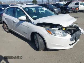 2013 Ford Focus Electric with VIN 1FADP3R42DL196988, listed as a IAAI auction lot 41632025 with 72,578 mi miles and . Bid and sale history available at DreamBid. Image 1.