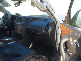 2019 Nissan Armada Platinum with VIN JN8AY2NE9K9759942, listed as a IAAI auction lot 41348179 with 114,902 mi miles. Bid and sale history available at carsss.com. Image 5.