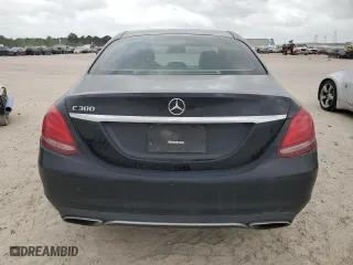 2015 Mercedes-Benz C-Class C 300 with VIN 55SWF4JB2FU046857, listed as a Copart auction lot 50209215 with 112,725 mi miles and Salvage Title. Bid and sale history available at carsss.com. Image 6.