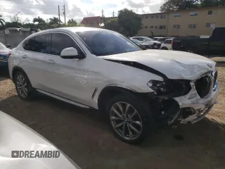 2019 BMW X4 xDrive30i with VIN 5UXUJ3C55KLG54759, listed as a Copart auction lot 38575993 with 48,956 mi miles. Bid and sale history available at carsss.com. Image 4.