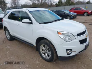 2013 Chevrolet Equinox LT with VIN 2GNFLEE36D6222483, listed as a IAAI auction lot 42006565 with 127,027 mi miles. Bid and sale history available at carsss.com. Image 1.