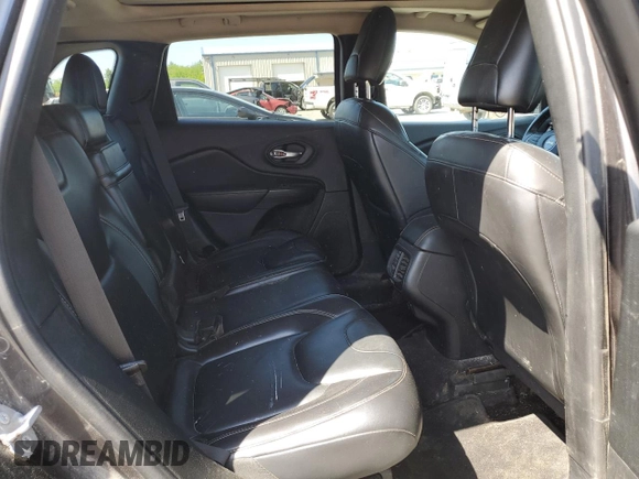 2017 Jeep Cherokee Limited with VIN 1C4PJMDB8HW544379, listed as a Copart auction lot 58722105 with 145,291 mi miles and Salvage title. Bid and sale history available at DreamBid. Image 11.