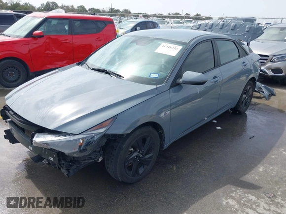 2021 Hyundai Elantra SEL with VIN KMHLM4AG1MU144395, listed as a IAAI auction lot 41748333 with 109,751 mi miles and . Bid and sale history available at carsss.com. Image 23.