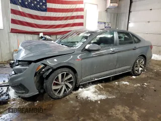 2019 Volkswagen Jetta GLI S with VIN 3VW5T7BU4KM165875, listed as a Copart auction lot 44583795 with 118,166 mi miles and Salvage Title. Bid and sale history available at DreamBid. Image 1.