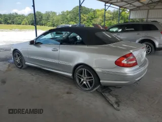 2005 Mercedes-Benz CLK 500 with VIN WDBTK75J15F134472, listed as a Copart auction lot 68851484 with 121,031 mi miles and Clean Title. Bid and sale history available at DreamBid. Image 2.