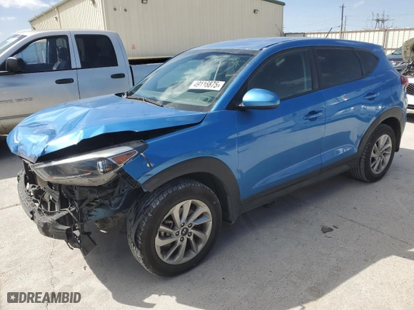 2018 Hyundai Tucson SE with VIN KM8J23A43JU660556, listed as a Copart auction lot 49116875 with 69,321 mi miles and Salvage Title. Bid and sale history available at carsss.com. Image 1.