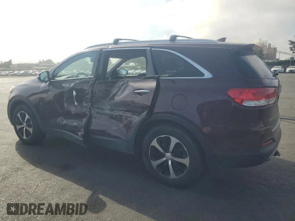2017 Kia Sorento EX z VIN 5XYPH4A56HG290145, wystawiony jako Copart lot #59719465 z przebiegiem 79 057 mil mil oraz Szkoda całkowita • Salvage title. Historia ofert i sprzedaży dostępna na DreamBid. Obrazek 2.