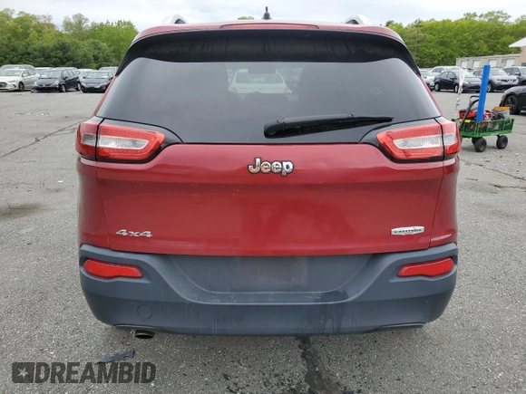 2014 Jeep Cherokee Latitude z VIN 1C4PJMCBXEW220587, wystawiony jako Copart lot #54733665 z przebiegiem 176 502 mil mil oraz Szkoda całkowita • Salvage title. Historia ofert i sprzedaży dostępna na DreamBid. Obrazek 6.
