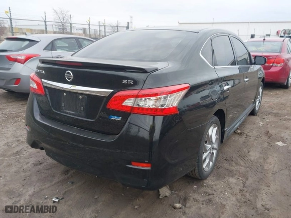 2014 Nissan Sentra SV with VIN 3N1AB7AP8EY241761, listed as a IAAI auction lot 41891384 with 115,464 mi miles. Bid and sale history available at carsss.com. Image 4.