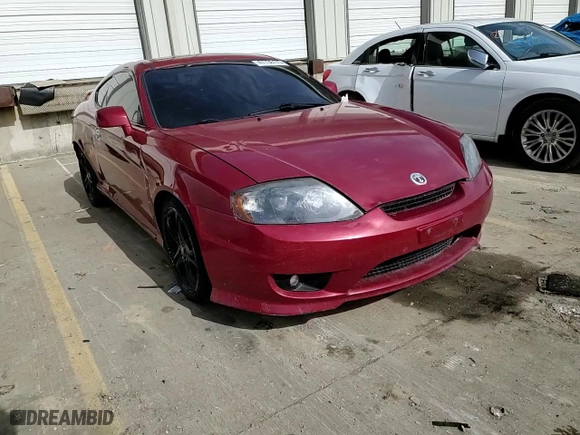 2006 Hyundai Tiburon GT with VIN KMHHN65F86U190230, listed as a Copart auction lot 47736175 with 156,991 mi miles and Non Repairable. Bid and sale history available at carsss.com. Image 10.