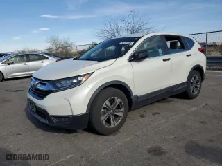 2018 Honda CR-V LX with VIN 2HKRW5H3XJH424842, listed as a Copart auction lot 50756145 with 107,076 mi miles and Salvage Title. Bid and sale history available at carsss.com. Image 1.