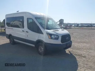 2017 Ford Transit Passenger XL with VIN 1FMZK1CM9HKA28283, listed as a IAAI auction lot 39970695 with 151,916 mi miles. Bid and sale history available at carsss.com. Image 1.