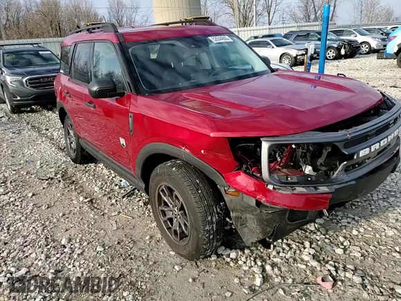 2021 Ford Bronco Sport Big Bend with VIN 3FMCR9B66MRA72752, listed as a Copart auction lot 52644885 with 16,816 mi miles and Salvage title. Bid and sale history available at DreamBid. Image 12.