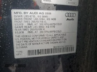 2009 Audi Q7 with VIN WA1AY74L39D018017, listed as a Copart auction lot 51381695 with 143,412 mi miles and Clean Title. Bid and sale history available at carsss.com. Image 15.