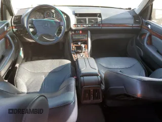1999 Mercedes-Benz S-Class with VIN WDBGA51G1XA424990, listed as a Copart auction lot 89411825 with 160,021 mi miles and Salvage Title. Bid and sale history available at carsss.com. Image 8.