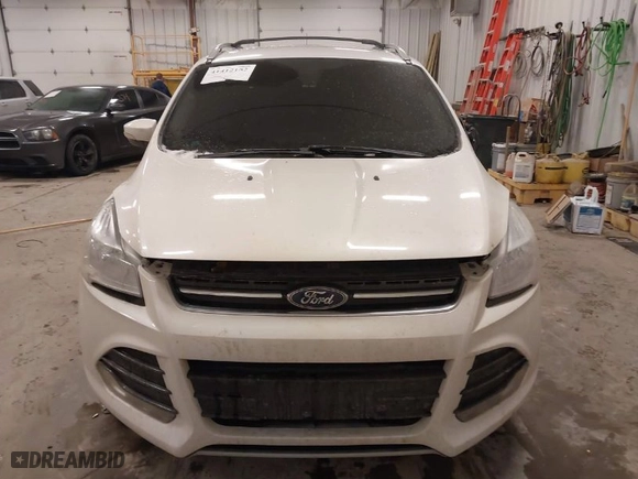 2014 Ford Escape Titanium with VIN 1FMCU9J9XEUE37566, listed as a IAAI auction lot 41412152 with 137,108 mi miles. Bid and sale history available at carsss.com. Image 12.