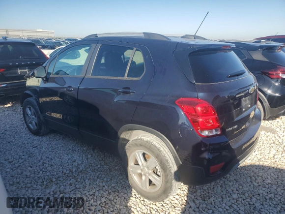 2022 Chevrolet Trax LT with VIN KL7CJPSM6NB535152, listed as a Copart auction lot 84301604 with 41,175 mi miles and Clean Title. Bid and sale history available at carsss.com. Image 2.