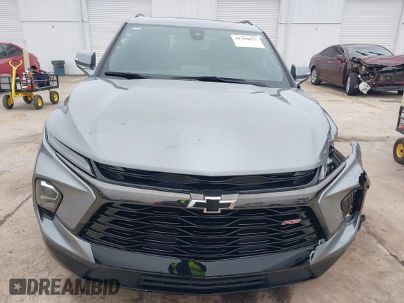 2023 Chevrolet Blazer RS with VIN 3GNKBERS4PS118163, listed as a IAAI auction lot 41394827 with 20,284 mi miles and . Bid and sale history available at DreamBid. Image 12.