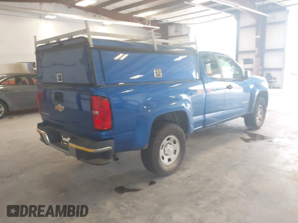 2018 Chevrolet Colorado 2WD Work Truck with VIN 1GCHSBEA3J1234770, listed as a IAAI auction lot 42468238 with 250,038 mi miles and . Bid and sale history available at DreamBid. Image 4.