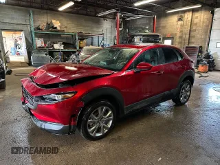 2024 Mazda CX-30 S Preferred z VIN 3MVDMBCM7RM695957, wystawiony jako Copart lot #61629925 z przebiegiem 21 752 mil mil oraz Szkoda całkowita • Salvage title. Historia ofert i sprzedaży dostępna na DreamBid. Obrazek 1.