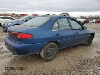 1999 Ford Escort SE with VIN 1FAFP13P9XW117481, listed as a Copart auction lot 86545994 with 110,444 mi miles and Salvage Title. Bid and sale history available at carsss.com. Image 3.