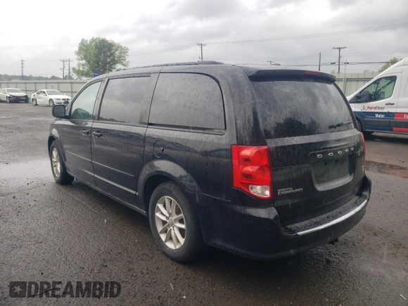 2015 Dodge Grand Caravan SXT with VIN 2C4RDGCG2FR648841, listed as a Copart auction lot 51134455 with 121,570 mi miles and Salvage Title. Bid and sale history available at DreamBid. Image 2.