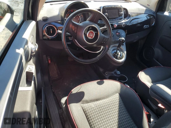 2017 FIAT 500 Pop with VIN 3C3CFFKR2HT514199, listed as a Copart auction lot 45029195 with 61,690 mi miles and Salvage Title. Bid and sale history available at carsss.com. Image 8.