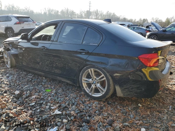 2017 BMW 3 Series 340i xDrive with VIN WBA8B7C52HK858192, listed as a Copart auction lot 86522814 with 97,512 mi miles and Salvage Title. Bid and sale history available at carsss.com. Image 2.