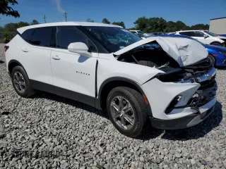 2023 Chevrolet Blazer LT with VIN 3GNKBCR44PS210816, listed as a Copart auction lot 55583275 with 62,553 mi miles and Salvage title. Bid and sale history available at DreamBid. Image 4.